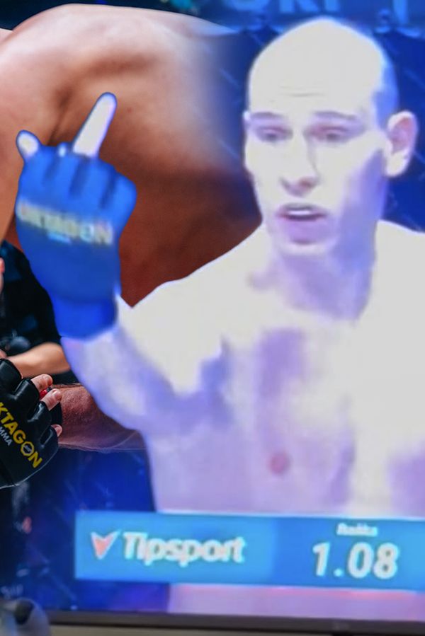 Zlomená čelist a krev! Pavel ze Survivoru dostal v Oktagonu výprask. Nezmohl se na nic jiného než na prostředníček - fotka 1/1