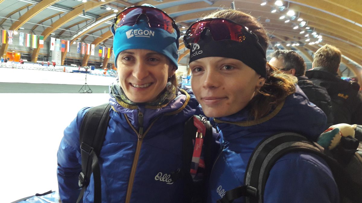 Pestrobarevná předolympijská romantika: Sáblíková se pochlubila zamilovanou fotkou se svou láskou Zdráhalovou