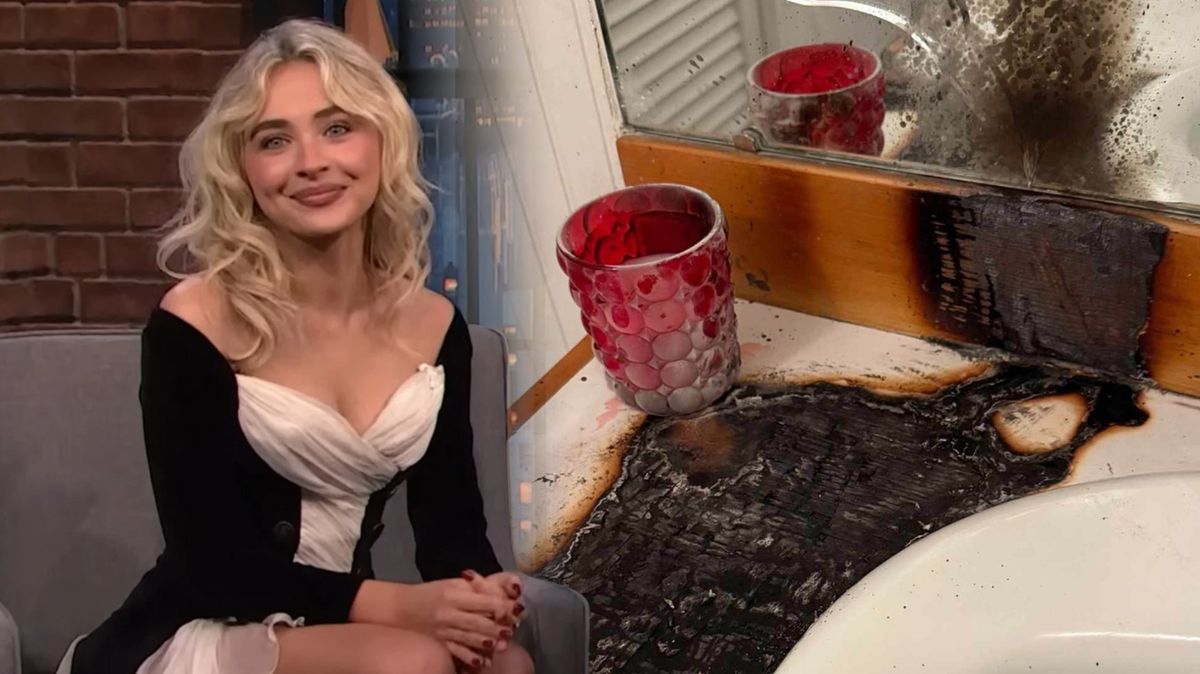 U Sabriny Carpenter hořelo! Popová zpěvačka si svíčkou podpálila vlastní koupelnu