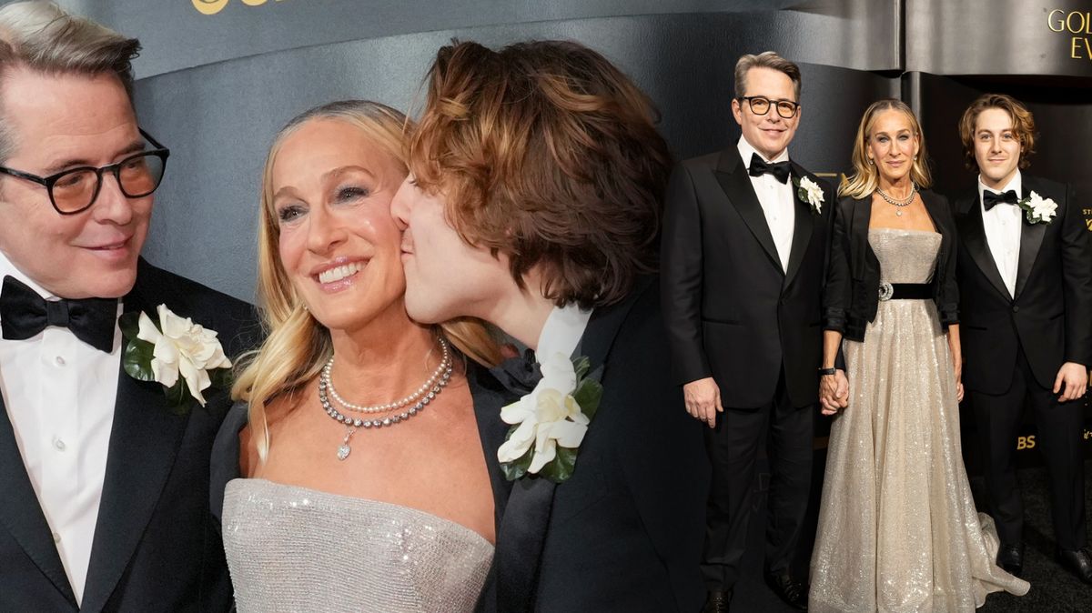 Podoba je zřejmá: Hvězda Sexu ve městě výjimečně vyvedla syna. Ten se mámě odvděčil sladkým polibkem