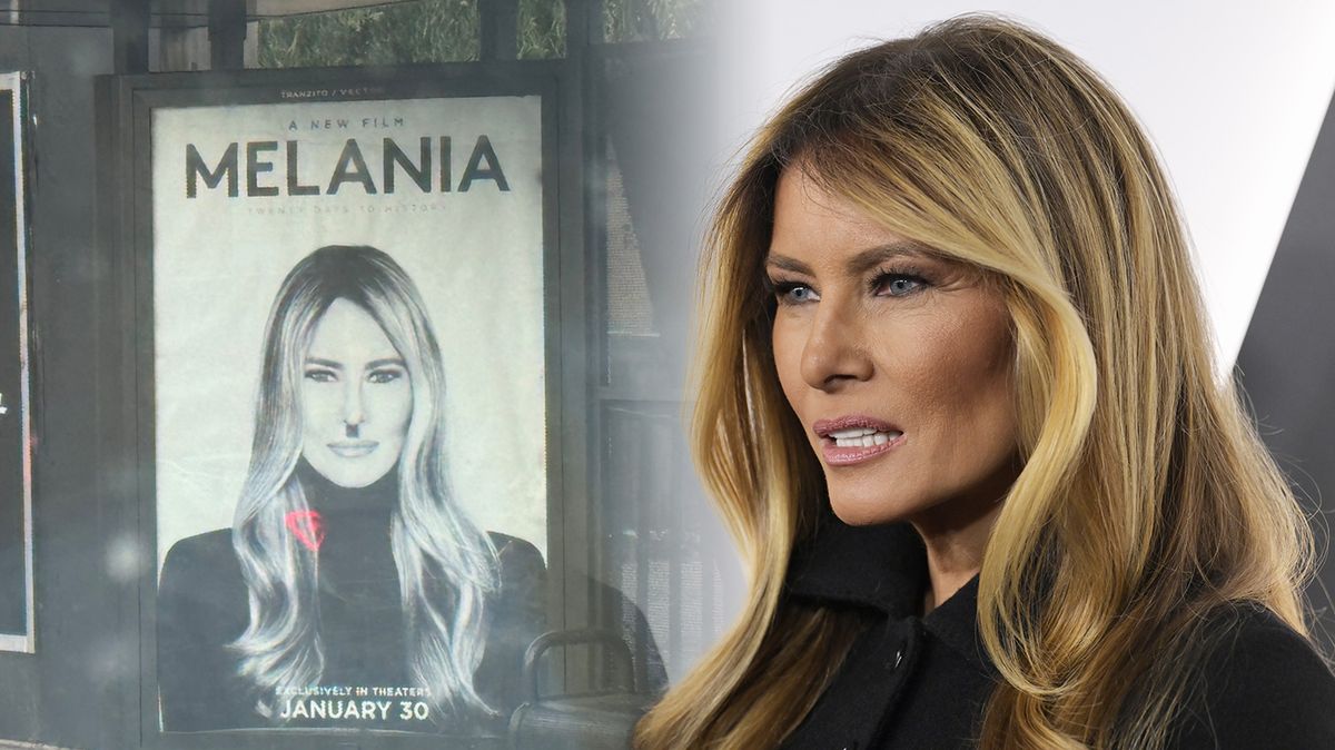 Udělali z ní Hitlera a manželku pedofila! Lidé v Los Angeles zdemolovali zastávky s reklamou na film Melanie Trump