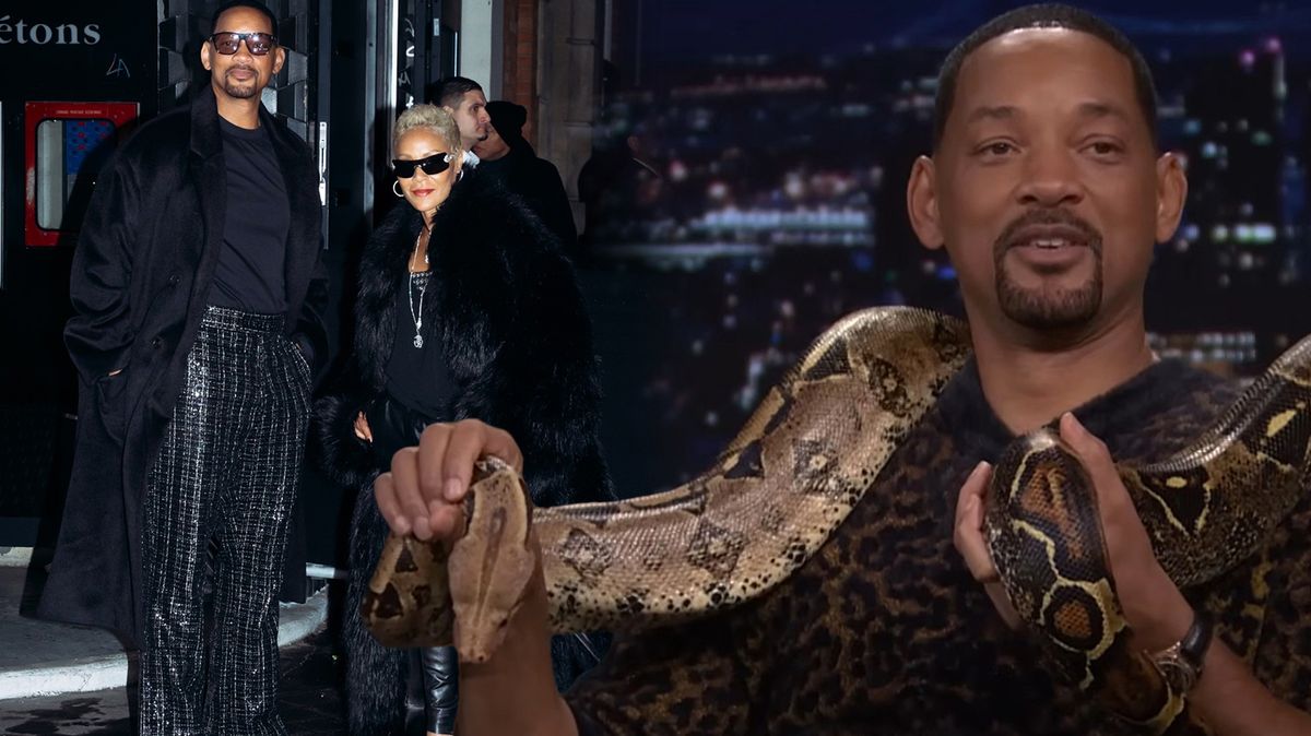 Will Smith ‚mačkal‘ hada před kamerou a po dlouhých měsících ho vyfotili s Jadou