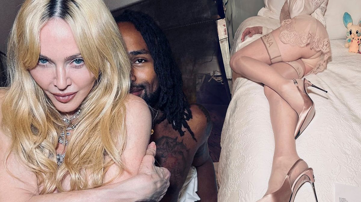 Madonna (67) ukázala skoro všechno: Mrkejte na její podvazky i milence mladšího o 38 let