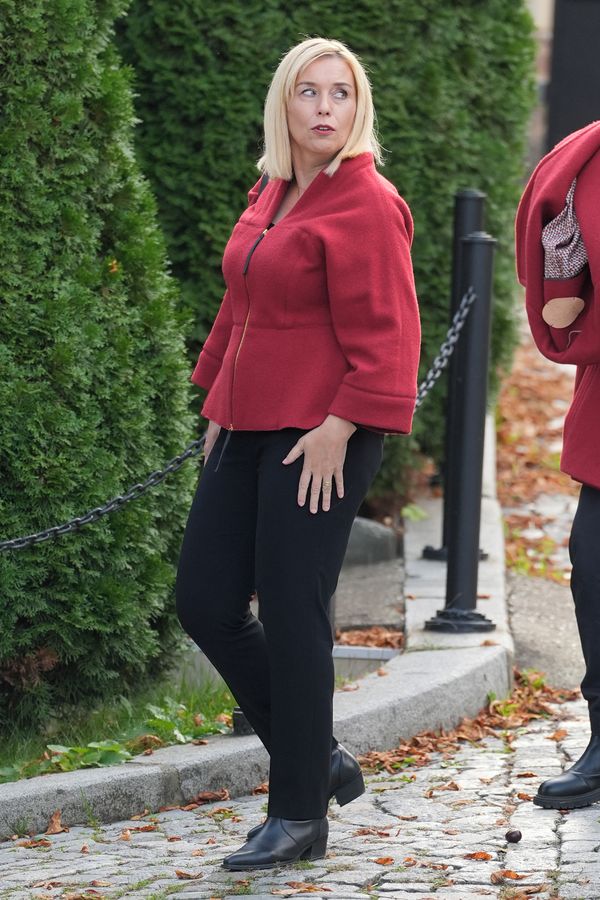 Přestože Danuše Nerudová oblékla hokejový dres a nasadila kšiltovku, Češi prohráli. Dočkala se zajímavých reakcí - fotka 1/1