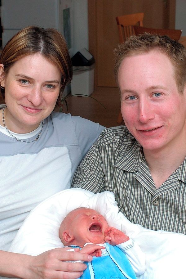 Tady byl ještě roztomilé mimino: Syn olympijského medailisty Lukáše Bauera startuje na olympiádě. Táta se dme pýchou - fotka 1/1