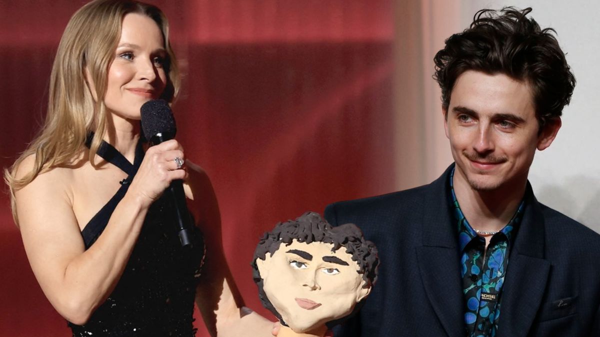 Tomu se říká pracovní nasazení! Herečka si tvoří vlastní rekvizity. Její Chalamet z plastelíny překvapil