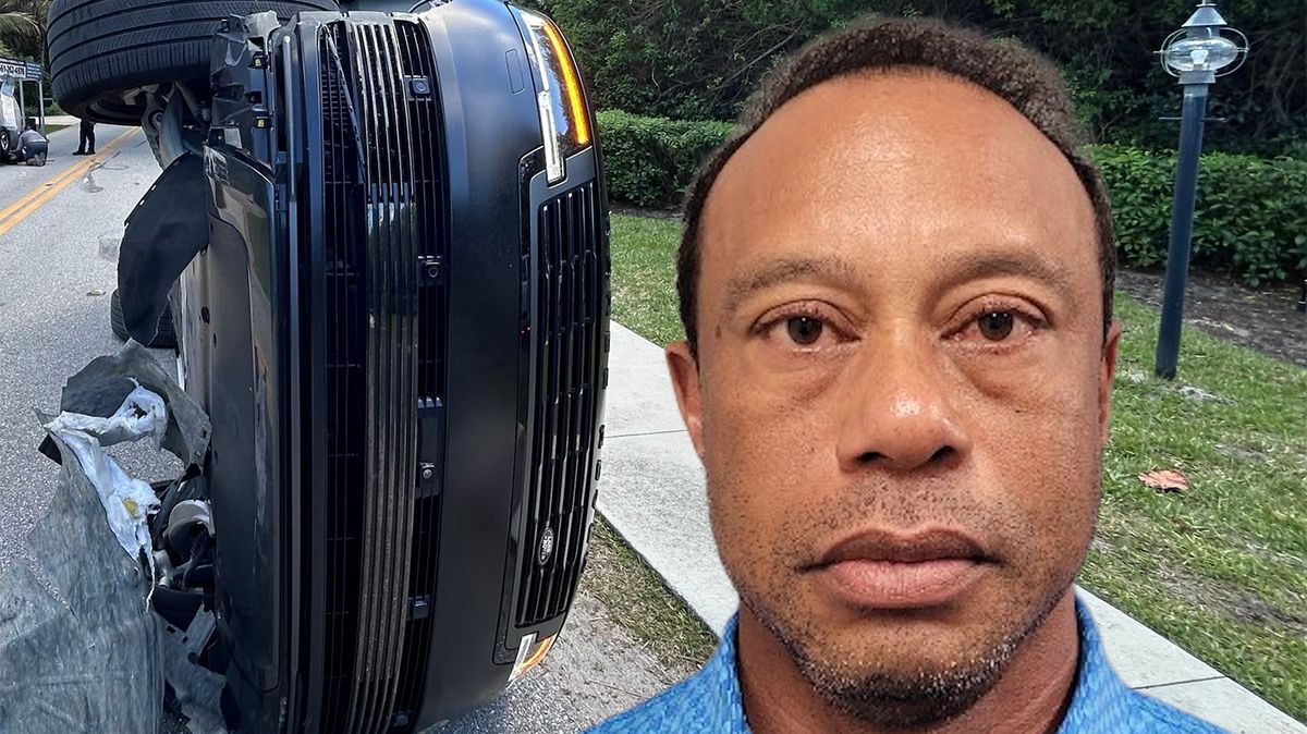 Tiger Woods zatčen po autonehodě na Floridě! Další pád golfové legendy?