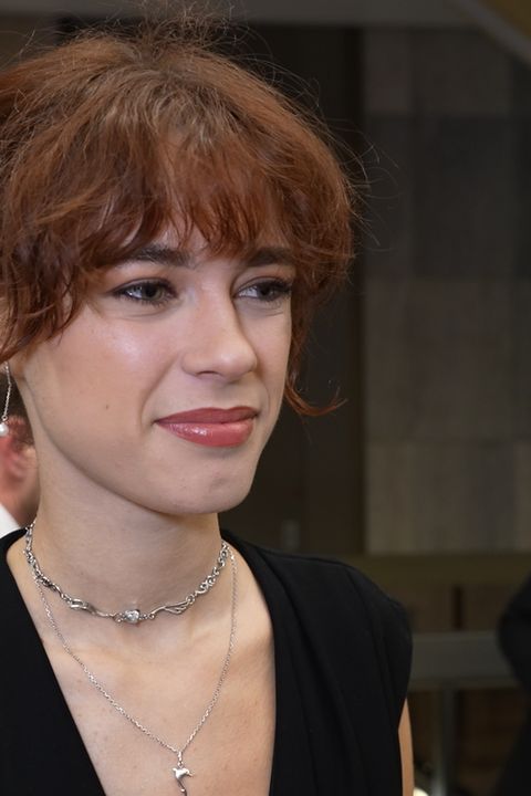 Na luxus si nepotrpí: Anna Dvořáková oblékla na Lvy šaty za 300 korun ze sekáče, které doplnila prstenem po babičce