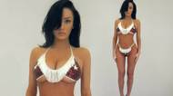 Stojí jako sloup, ale stejně je top! Bianca Censori nabudila fanoušky v bikinkách, kde se hodně šetřilo materiálem