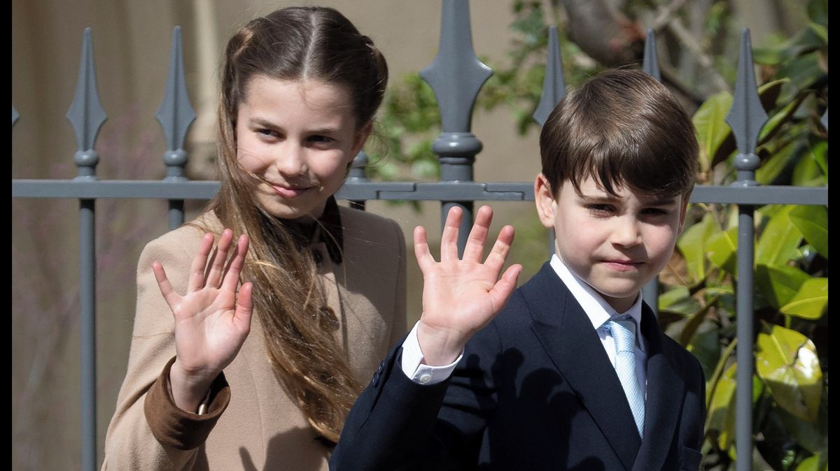 Nad princeznou Charlotte na velikonoční bohoslužbě všichni žasli: Je jí deset a už působí jako pravá královna!