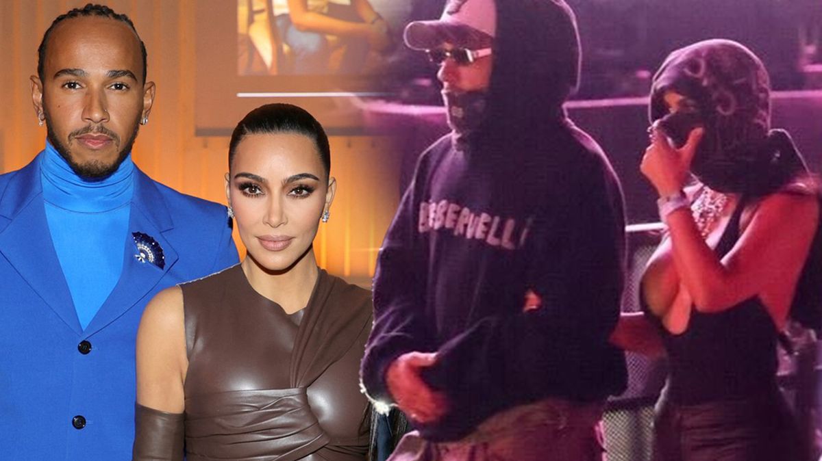 Kim vytasila na Lewise Hamiltona tak nadupaný dekolt, až z něj oči přecházely. Ta ví, jak na něj!