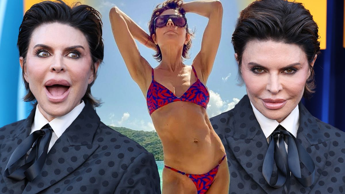 Ach ty filtry: Na dovolené je Lisa Rinna (62) v bikinách pořád extra třída. A druhý den na premiéře? No, posuďte sami