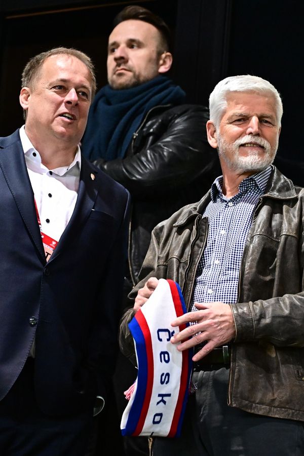 Takhle fandí VIP tribuna: Křepčící prezident Pavel, rozvášněný Štěpánek, dojatá misska, ministři i slavný trenér - fotka 1/1