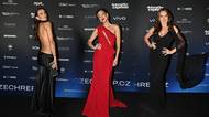 Příchody na finále Miss: Polonahá Švantnerová, tetování Boho na hrudníku i dekolt Šlégrové. Myslivcová vyrazila dech