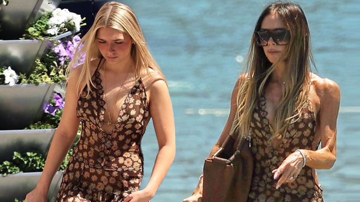 Harper Beckham nosí luxus za statisíce i máminy šaty, které Victoria oblékla před pár dny!