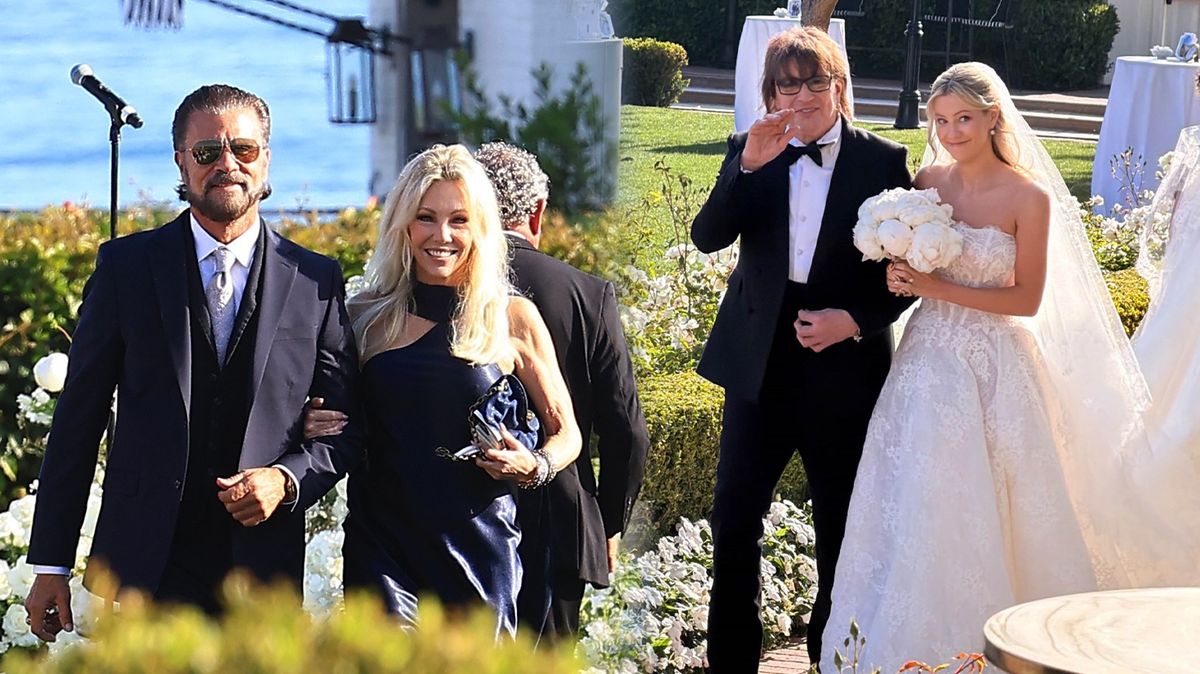 Těm to spolu sluší! Heather Locklear vzala Odpadlíka Lamase na svatbu své krásné dcery