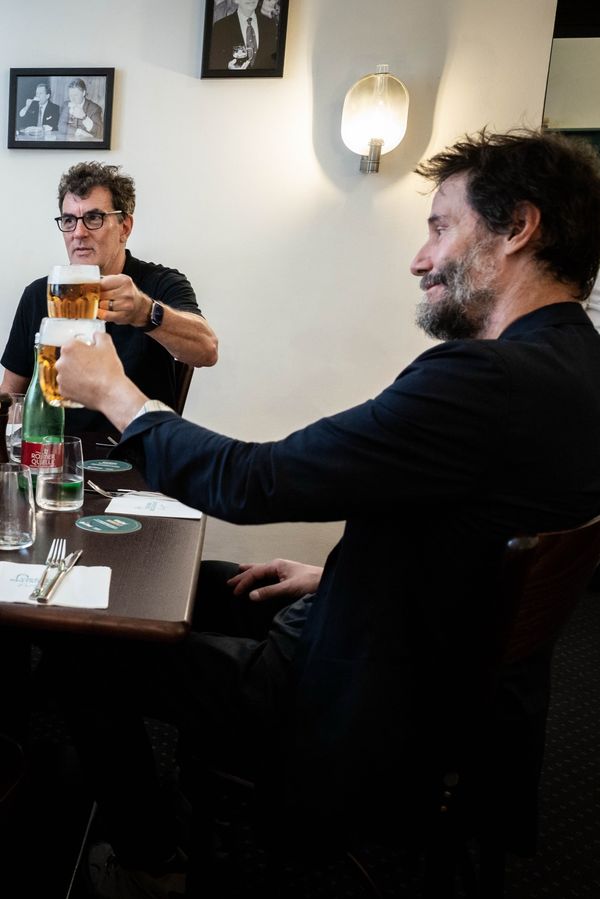 Prezident, co má za kámoše Johna Wicka: Petr Pavel zašel na pivo s Keanu Reevesem. Pochvaly sklízel i za to, co oblékl - fotka 1/1