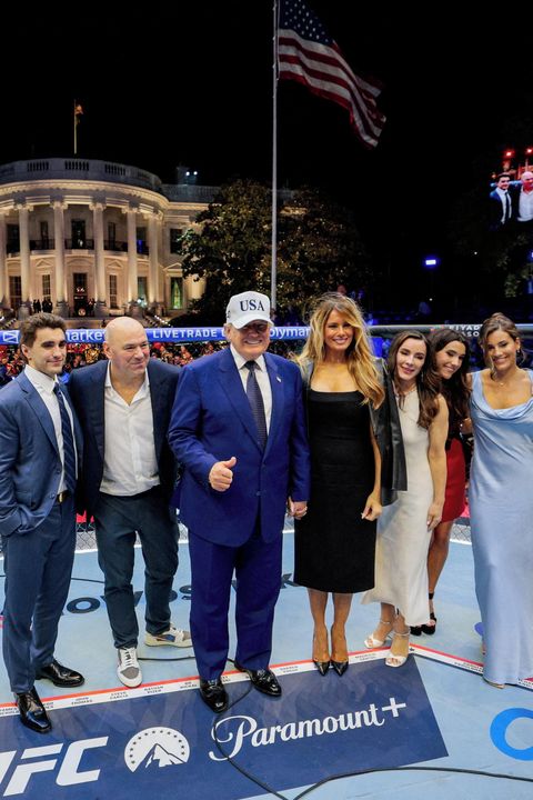 Sexy Melania i drsní hoši: Takhle to vypadalo na Trumpově narozeninovém mejdanu za miliardu