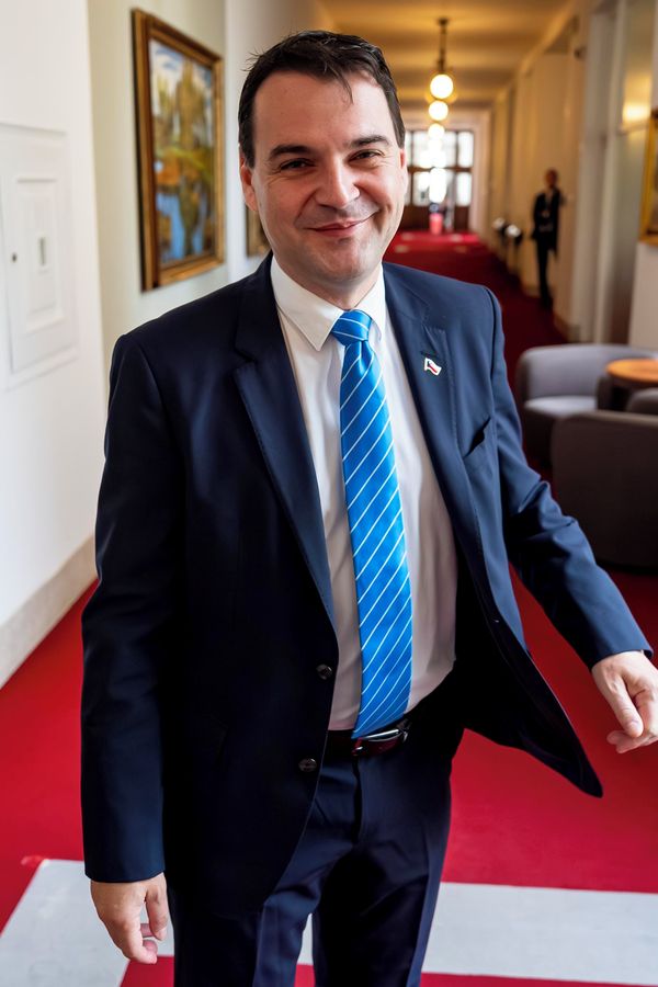 Ctnostné ženě prsy halí dlouhé vlasy: Petr Macinka se pochlubil sličnou manželkou. Fanoušci nešetří superlativy - fotka 1/1