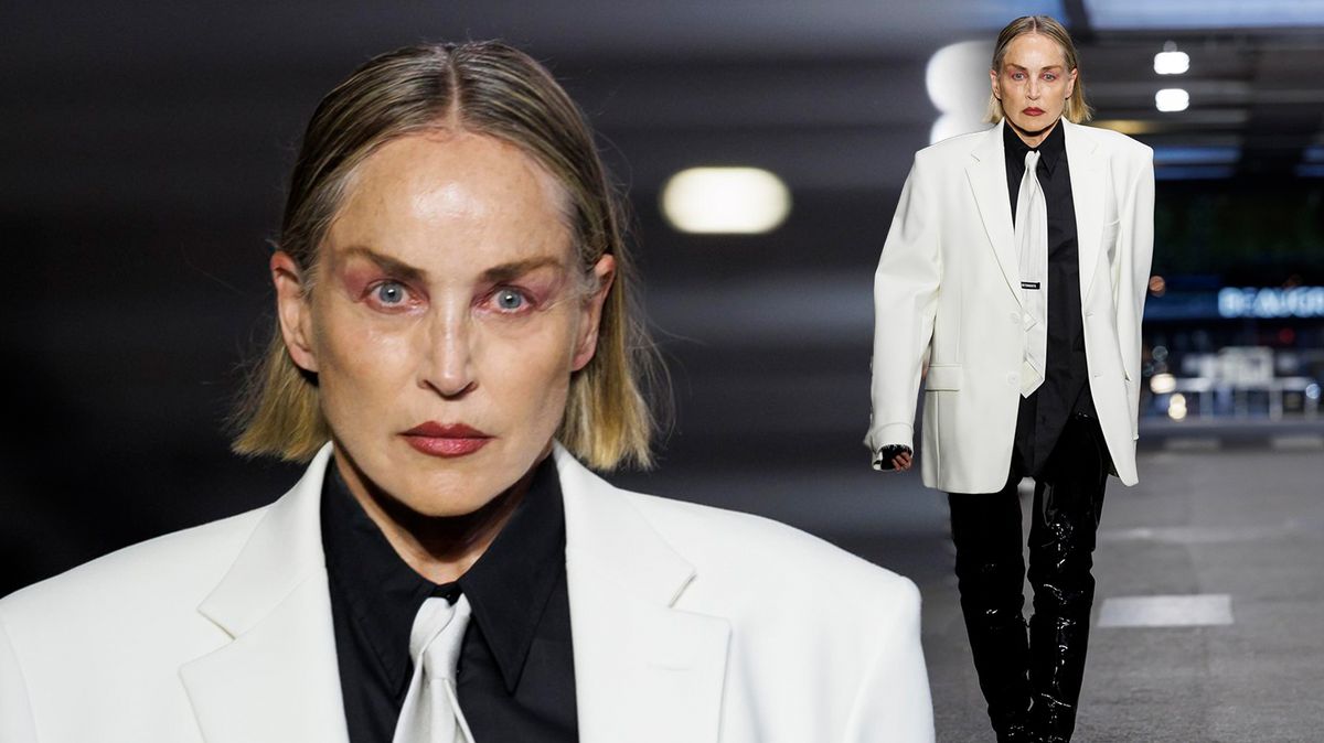 Sharon Stone vyděsila novým vzhledem na přehlídce v Paříži: Je to vážně ona? ptali se zmatení hosté
