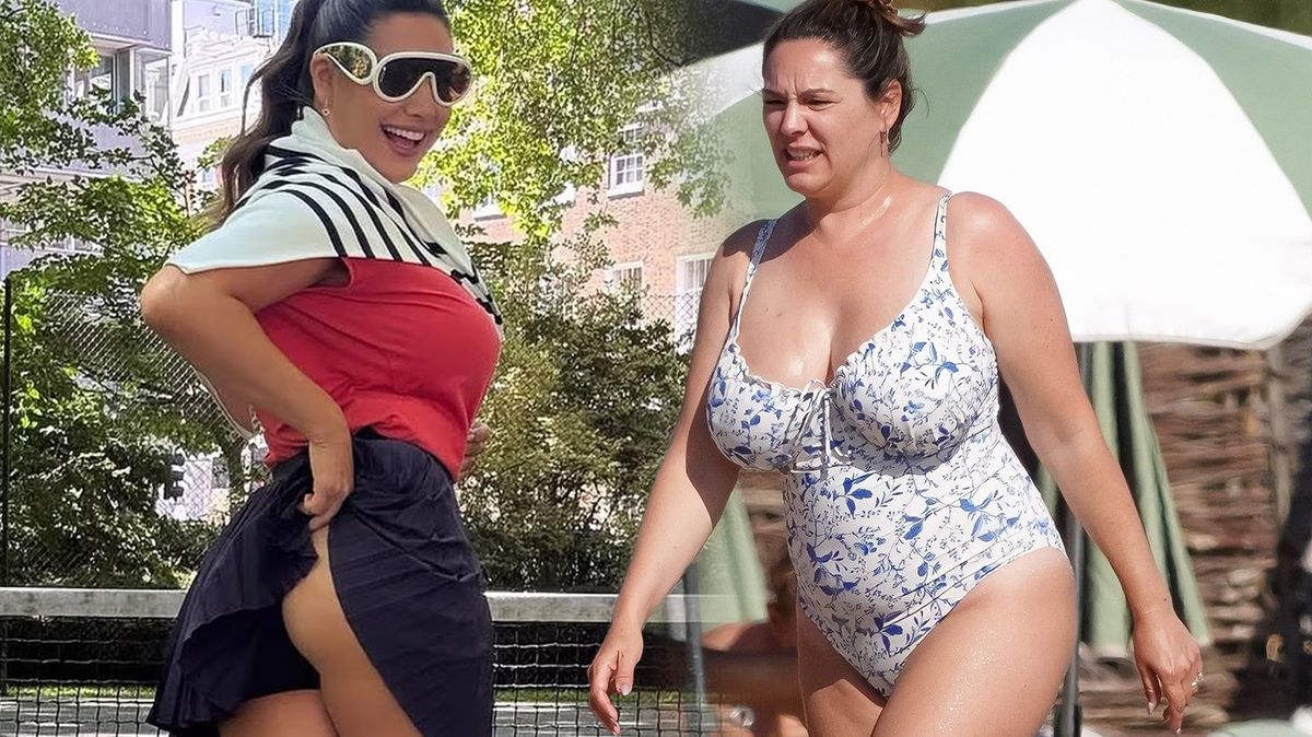 Zázračné zhubnutí za měsíc, nebo Photoshop? Fanoušci vnadné Kelly Brook porovnávají její fotky z dovolené s instagramem