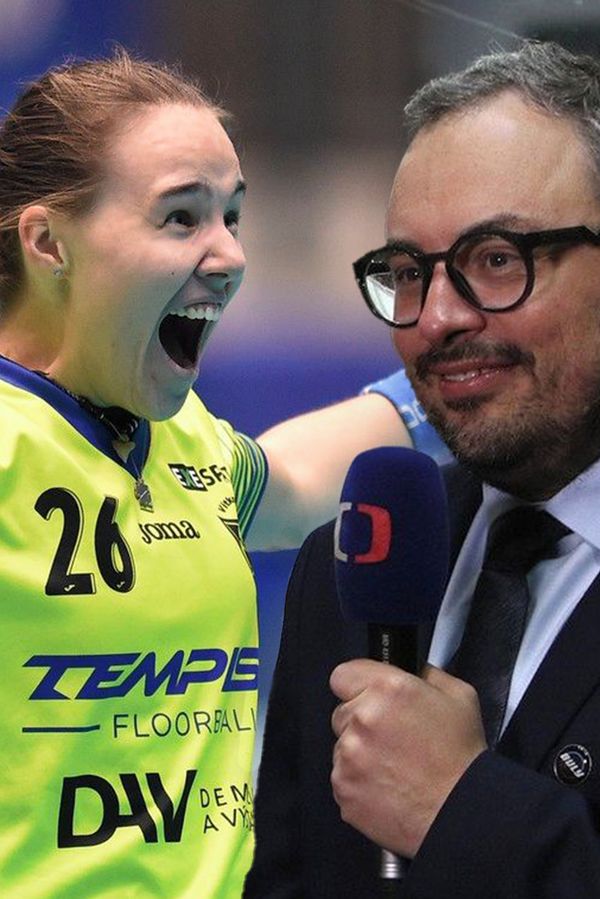 Párty jak cyp a slivovice tekla proudem! Florbalová kráska Barbora Husková si vzala o osmnáct let starší hvězdu ČT - fotka 1/1
