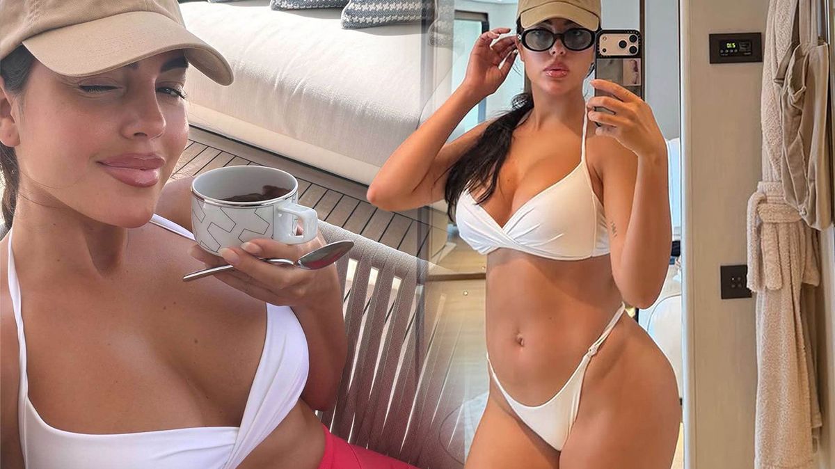 Ronaldova Georgina se vyfotila v titěrných kalhotkách. Své křivky miluji! Vzkázala kritikům
