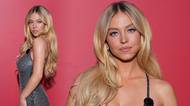 Na sobě neměla vůbec nic: Nahá Sydney Sweeney obkročmo dosedla na koš. Prsa si zakryla jen míči