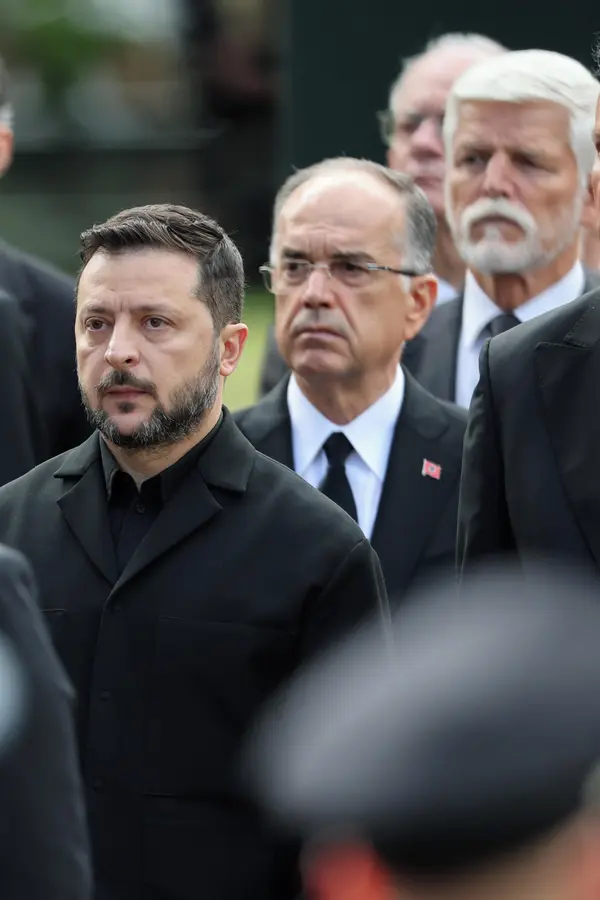 Pohřeb Haralda V.: Do Osla se sjela modrá krev i světoví státníci. Nechyběli princ William, Petr Pavel ani Zelenskyj - fotka 1/1