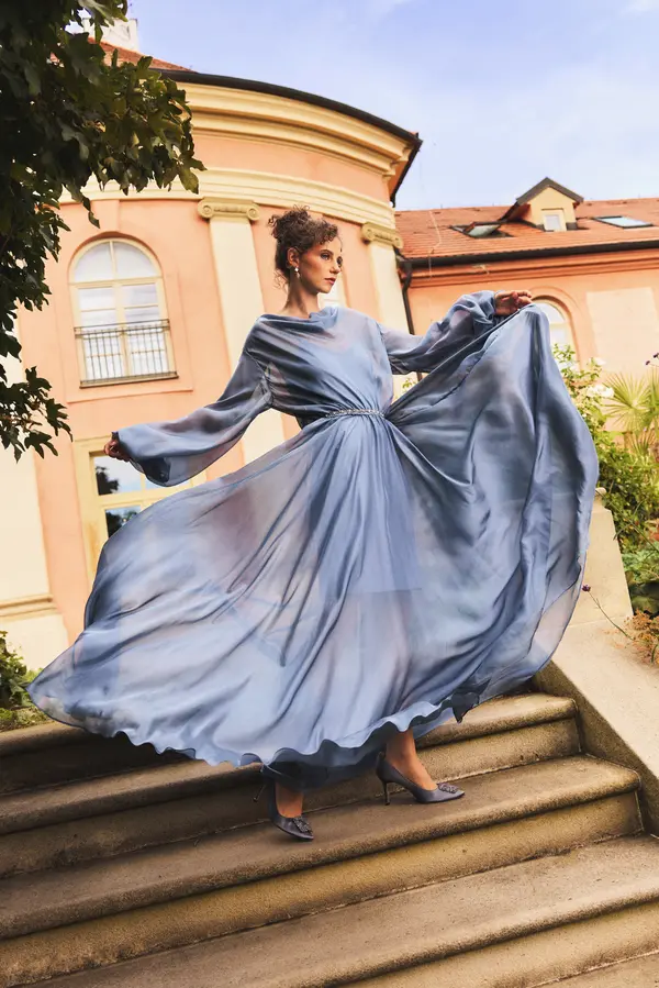 Vítězka StarDance jako modelka: Takhle to Dariji Pavlovičové slušelo v barvách i světle babího léta - fotka 1/1