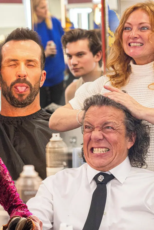 Takhle to vypadá v zákulisí StarDance: Štěpánek vyplazoval jazyk, Geňa se šklebil a kaskadérka Dvorská dělala legrácky - fotka 1/1