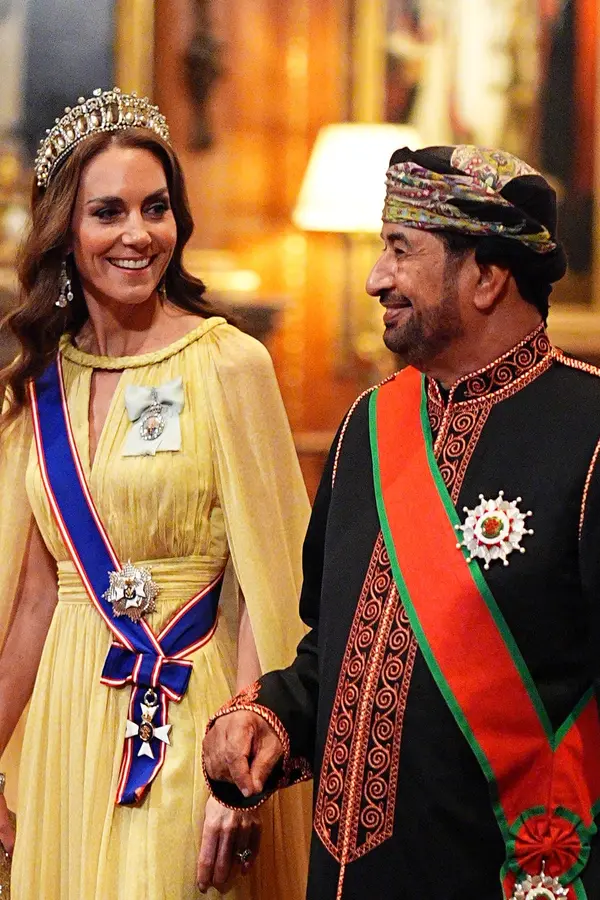 Princezna Kate okouzlila sultána: Jeho potutelný úsměv hovořil za vše - fotka 1/1