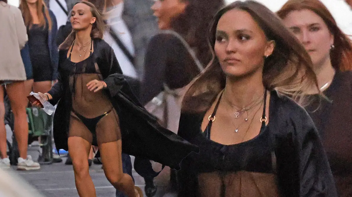 Deppova dcera opět v celé své kráse: Lily-Rose zachytili při natáčení Playmates