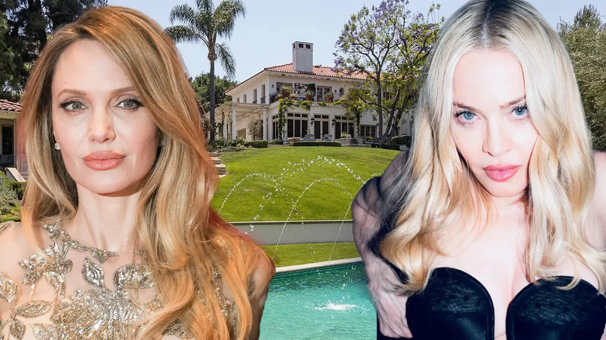 Několik krbů a koberce i v koupelnách: Angelina Jolie balí kufry. Své megasídlo prodala Madonně