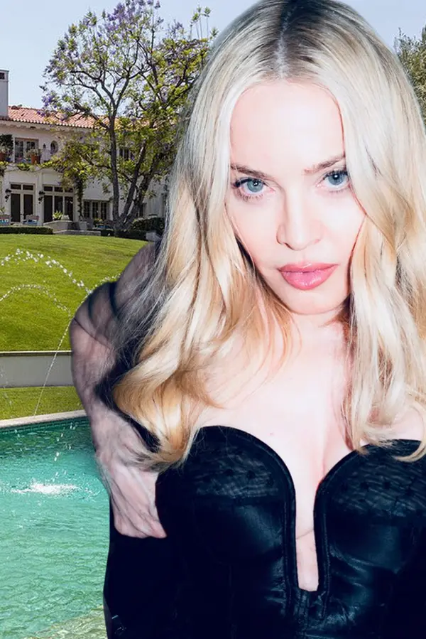 Několik krbů a koberce i v koupelnách: Angelina Jolie balí kufry. Své megasídlo prodala Madonně - fotka 1/1