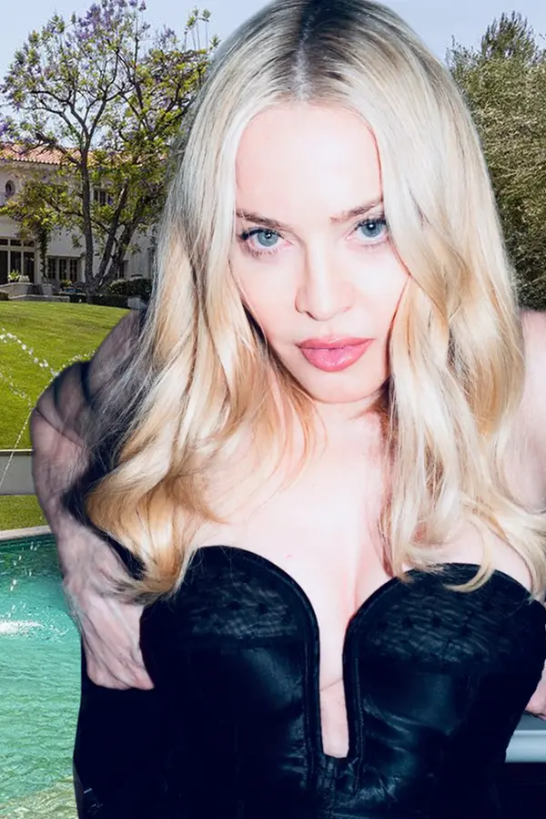 Několik krbů a koberce i v koupelnách: Angelina Jolie balí kufry. Své megasídlo prodala Madonně - fotka 1/1