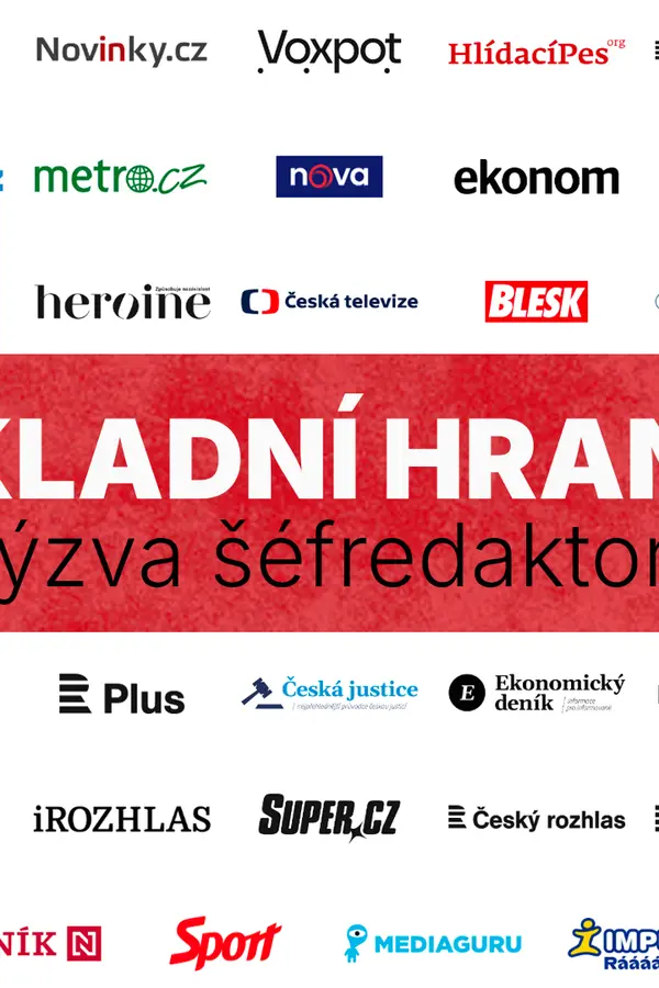 Média vyzývají všechny politiky k odmítnutí násilí a svobodnému přístupu k informacím - fotka 1/1