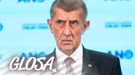 Glosa: ANO chtělo být veselé, ale na tiskovce kvičelo jako sele. Tahle země je ještě pro mladý, kňučící Babiši!